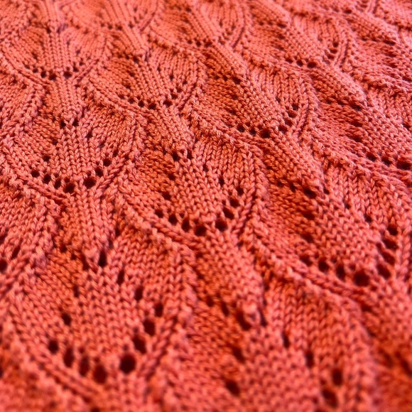 Fossil Women's Orange Sweater - Picture 10 of 10